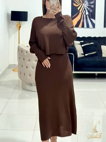 سارافون دو تیکه وارداتی فری سایز