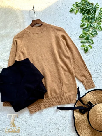 بلوز گپ ساده پاییزه فری سایز وارداتی | در رنگ بندی مختلف